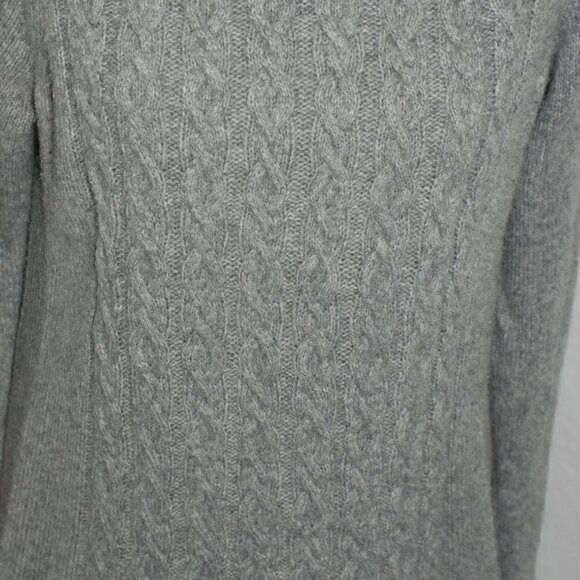 Croft & Barrow Womens Large Soft Chunky Knit Sweater Button Accent Long Sleeve - Picture 3 of 5